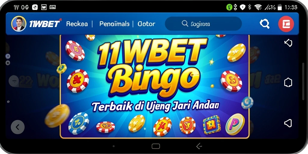 Tampilan gameplay seru di 11WBET saat bermain Bingo.