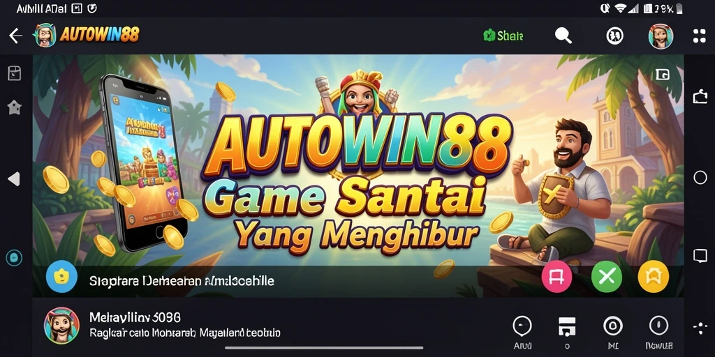 Gameplay AUTOWIN88 yang seru dan penuh warna.