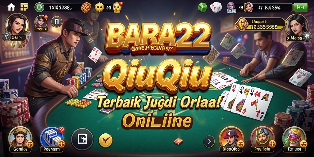 Gameplay BARA22 yang menarik dengan fitur QiuQiu.