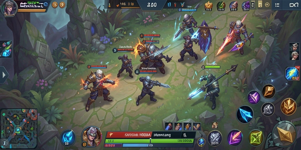 Tangkapan layar gameplay <strong>CERITOTO</strong> yang menampilkan pertarungan aksi tim.