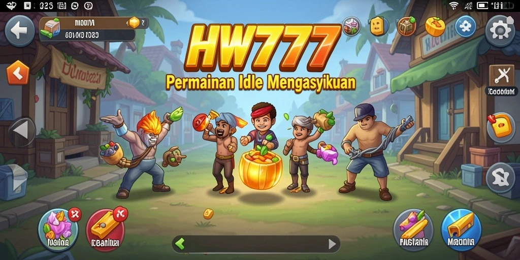 Tampilan gameplay HW777 yang memukau dan interaktif.