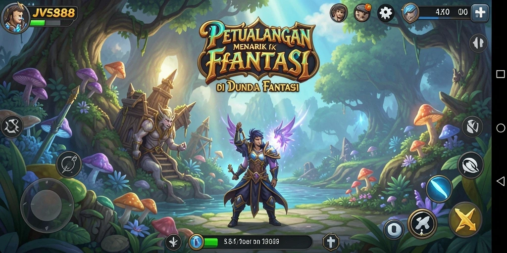 Screenshot gameplay JVS88 menampilkan petualangan seru dan grafik yang menawan.
