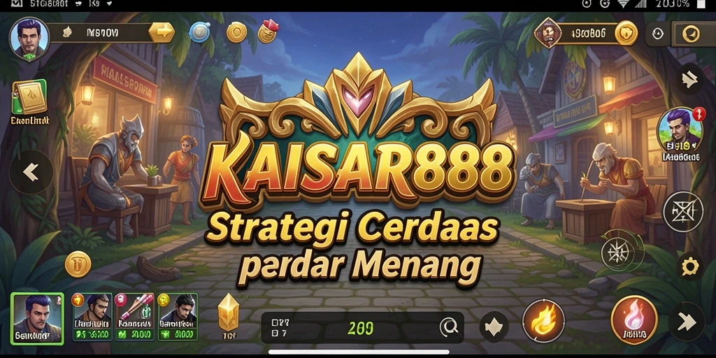 Screenshot KAISAR888 menampilkan strategi pertempuran yang mendebarkan.