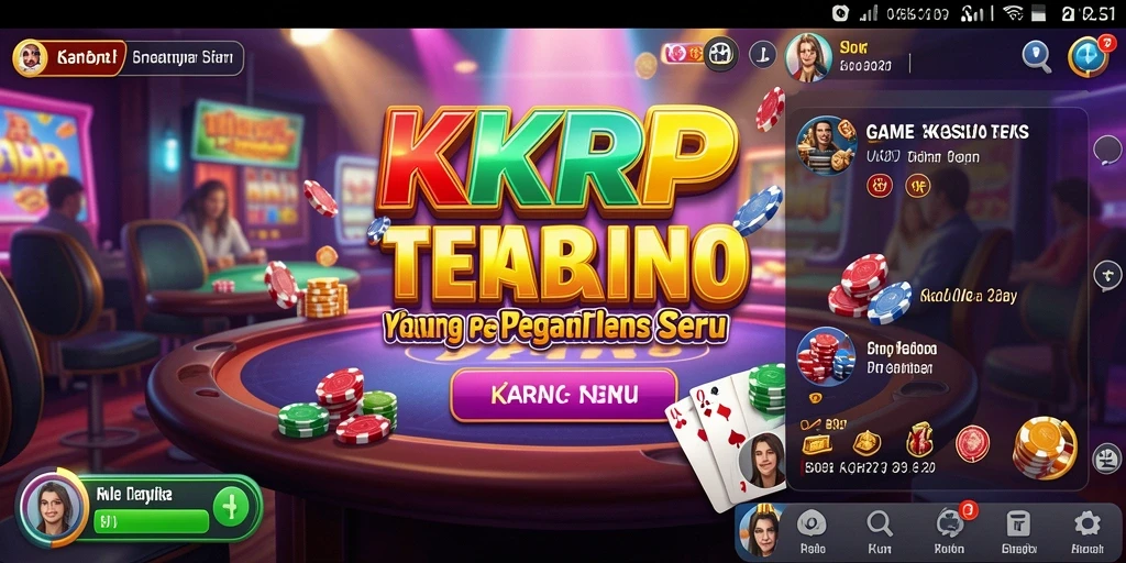 Screenshot KKRP menampilkan gameplay menarik dari permainan Kasino.
