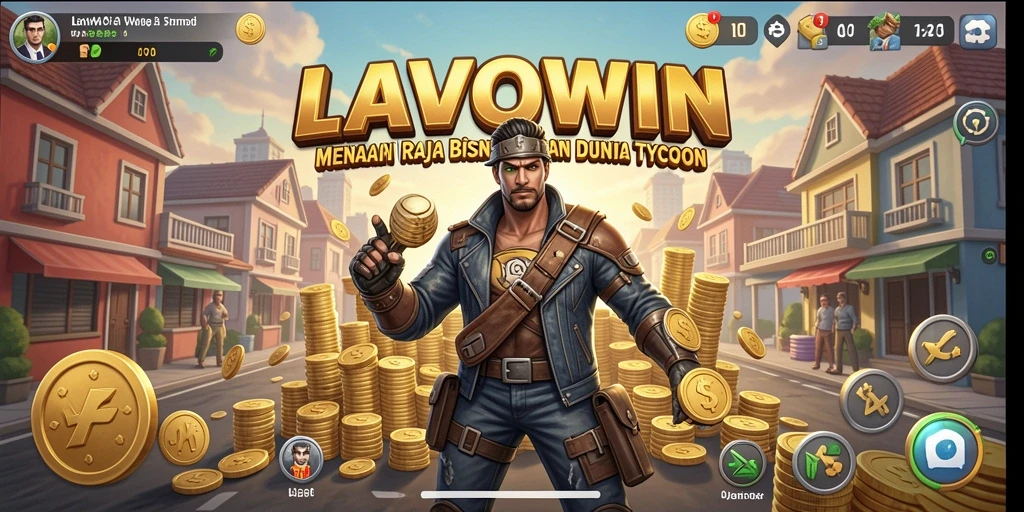 Tampilan gameplay LAVOWIN yang menarik dan interaktif.