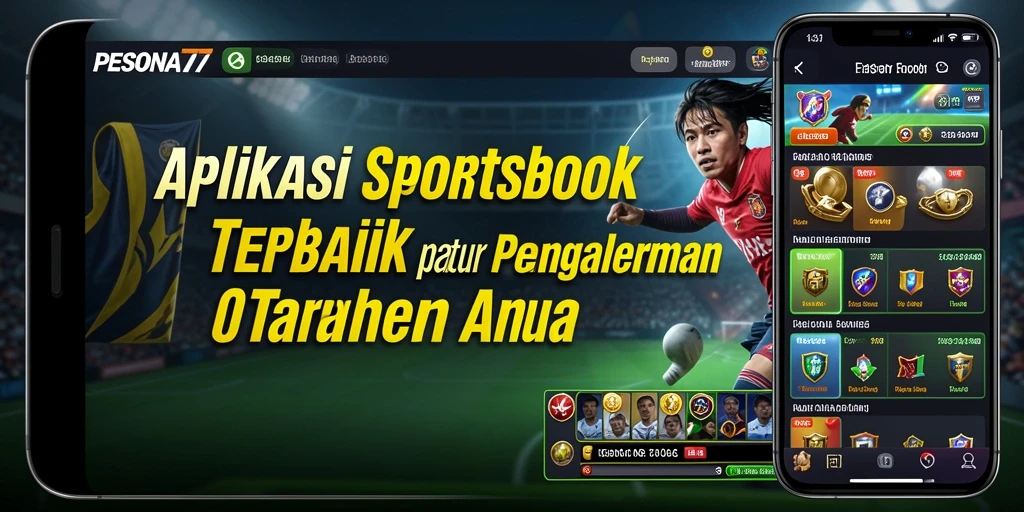 Tampilan antarmuka PESONA77 saat melakukan taruhan olahraga.