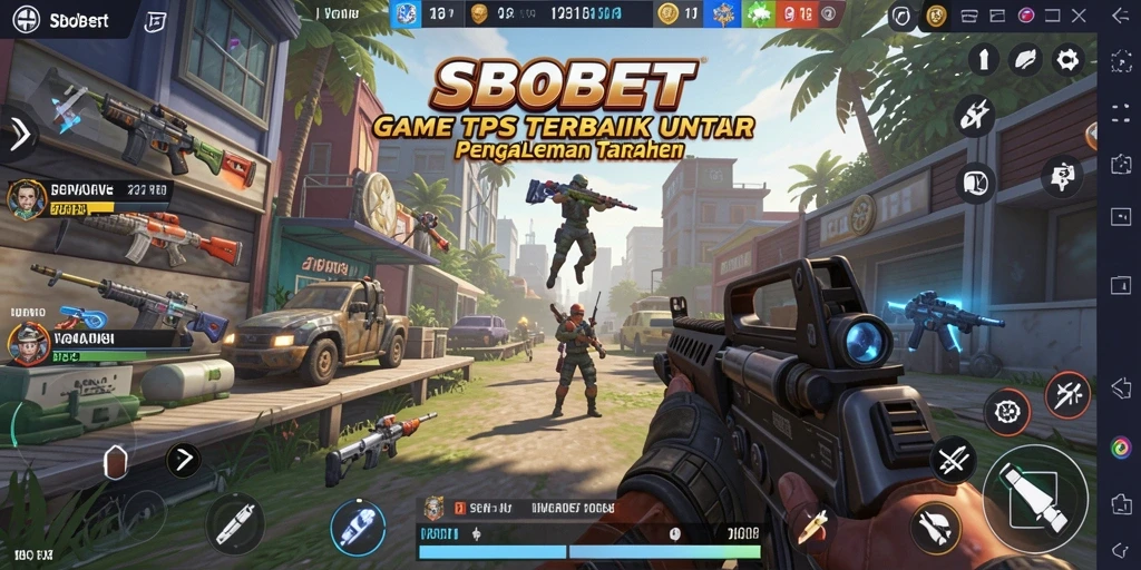 Tampilan gameplay menarik dari SBOBET dengan fitur TPS.
