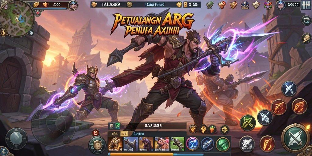 Gameplay seru dan grafis menakjubkan dalam TALAS89.