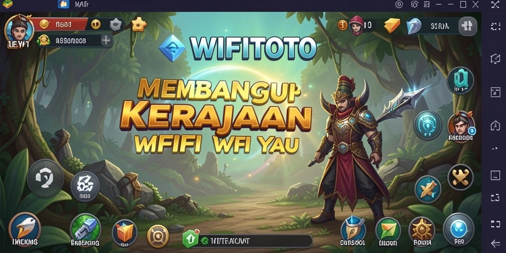 Tangkapan layar gameplay WIFITOTO menampilkan pengalaman manajemen WiFi yang menarik.